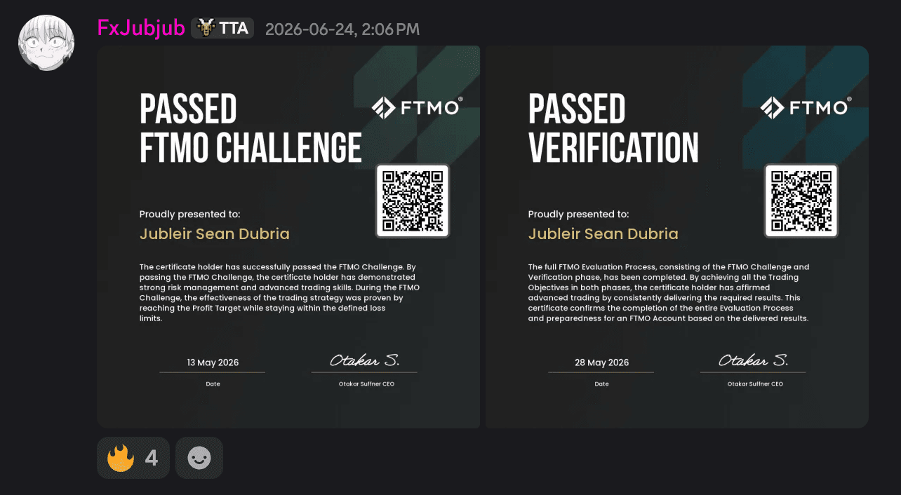 TB Trading Discord community screenshot