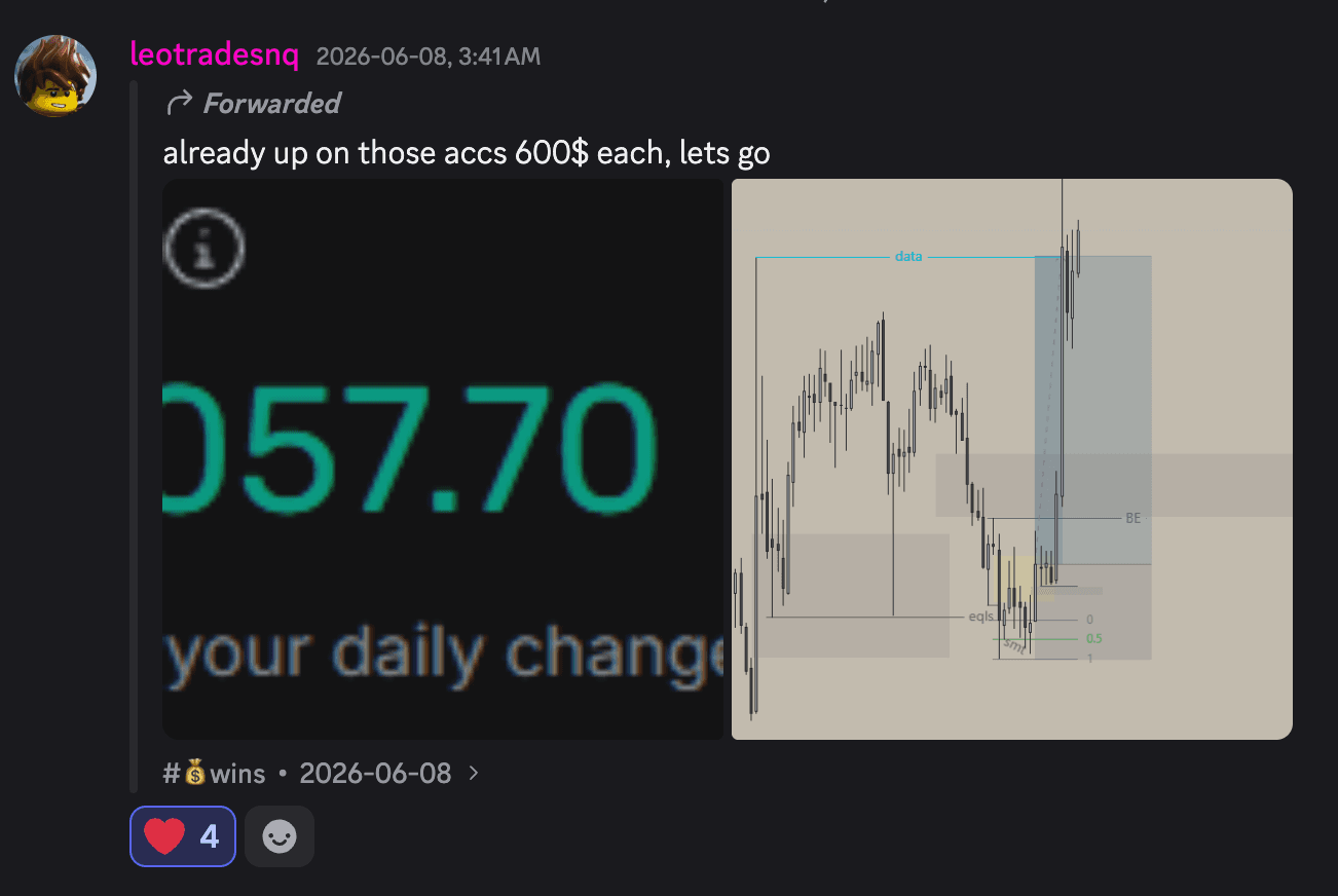 TB Trading Discord community screenshot