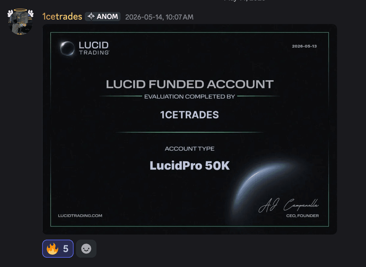 TB Trading Discord community screenshot
